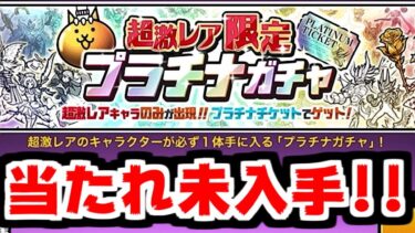 【にゃんこ大戦争】プラチナチケットGET！極ネコ祭で悲惨だった運よ、本気を見せてくれ！【本垢実況Re#1926】