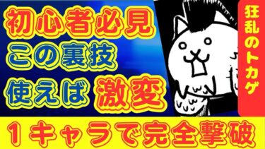 【にゃんこ大戦争】狂乱のトカゲ攻略法！！初心者必見‼️知らないと大損‼️