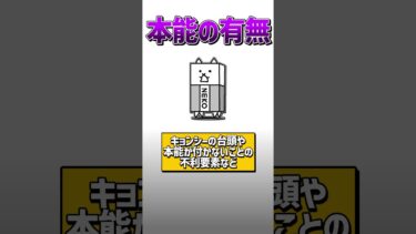 【にゃんこ大戦争】過去の最強キャラがなぜ？昔は使ってたキャラ3選！！【にゃんこ大戦争ゆっくり解説】#shorts