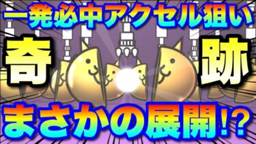 新キャラ「アクセル」1点狙いのダークヒーローズガチャ動画！ゼウスの呪いを受けた結果、まさかの展開に！？　#にゃんこ大戦争