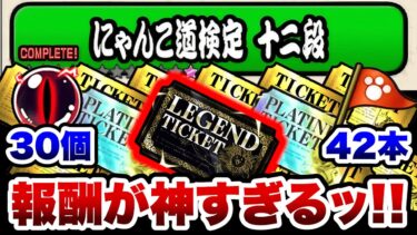 【最終試験】にゃんこ道検定12段　このキャラがぶっ刺さり！そして報酬が豪華すぎるぞ！！　にゃんこ大戦争