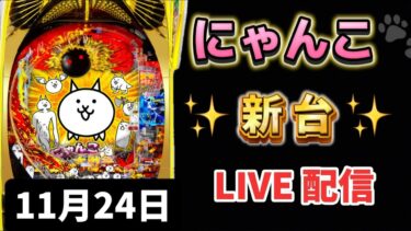 新台✨Pにゃんこ大戦争 多様性のネコ パチンコLIVE ライブ配信 生配信