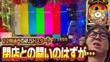 閉店時間延長のために会員カード作った瞬間RUSH転落の危機になる男【P にゃんこ大戦争 多様性のネコ】