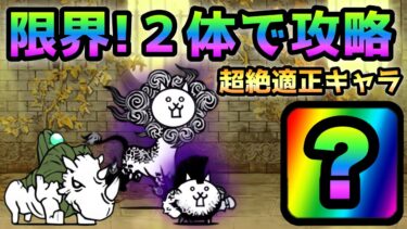 異界にゃんこ塔31階  これが限界！2体で攻略　にゃんこ大戦争