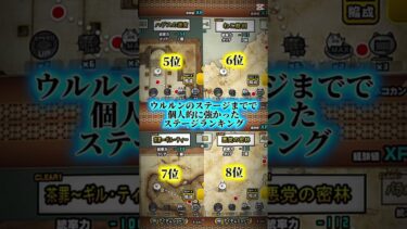 【にゃんこ大戦争初心者】ウルルンステージまでで強かったステージランキングTOP8 #にゃんこ大戦争 #にゃんこ大戦争ランキング #にゃんこ大戦争初心者 #ちいと雑学 #ショート