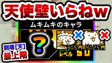 ラーメンもガメレオンも不要！驚きの攻略をしてしまうキャラww　別塔[天]　最上階　にゃんこ大戦争