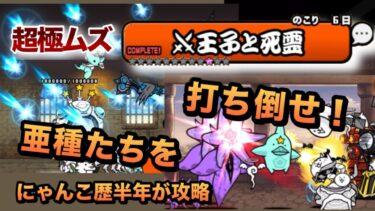 【王子と死霊】にゃんこ歴半年が最初に攻略した当時の編成を紹介！量産キャラで亜種たちを打ち倒せ！［にゃんこ大戦争］