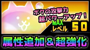 ネコバブル  属性追加＆攻撃力大幅アップ！性能紹介　にゃんこ大戦争